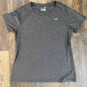 Under Armour Women's Charcoal Short Sleeve Tee